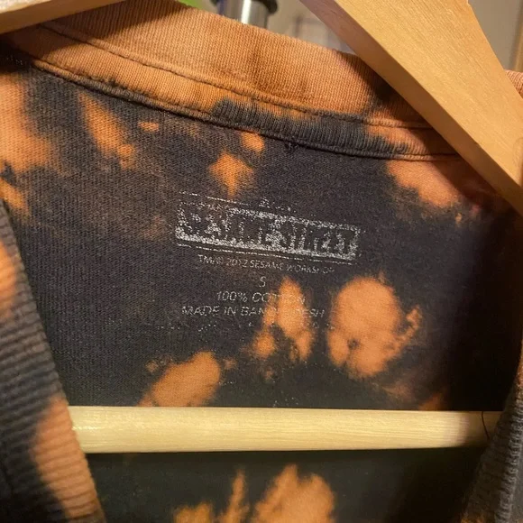 Custom one of one cookie monster Sesame Street shirt - Picture 3 of 5